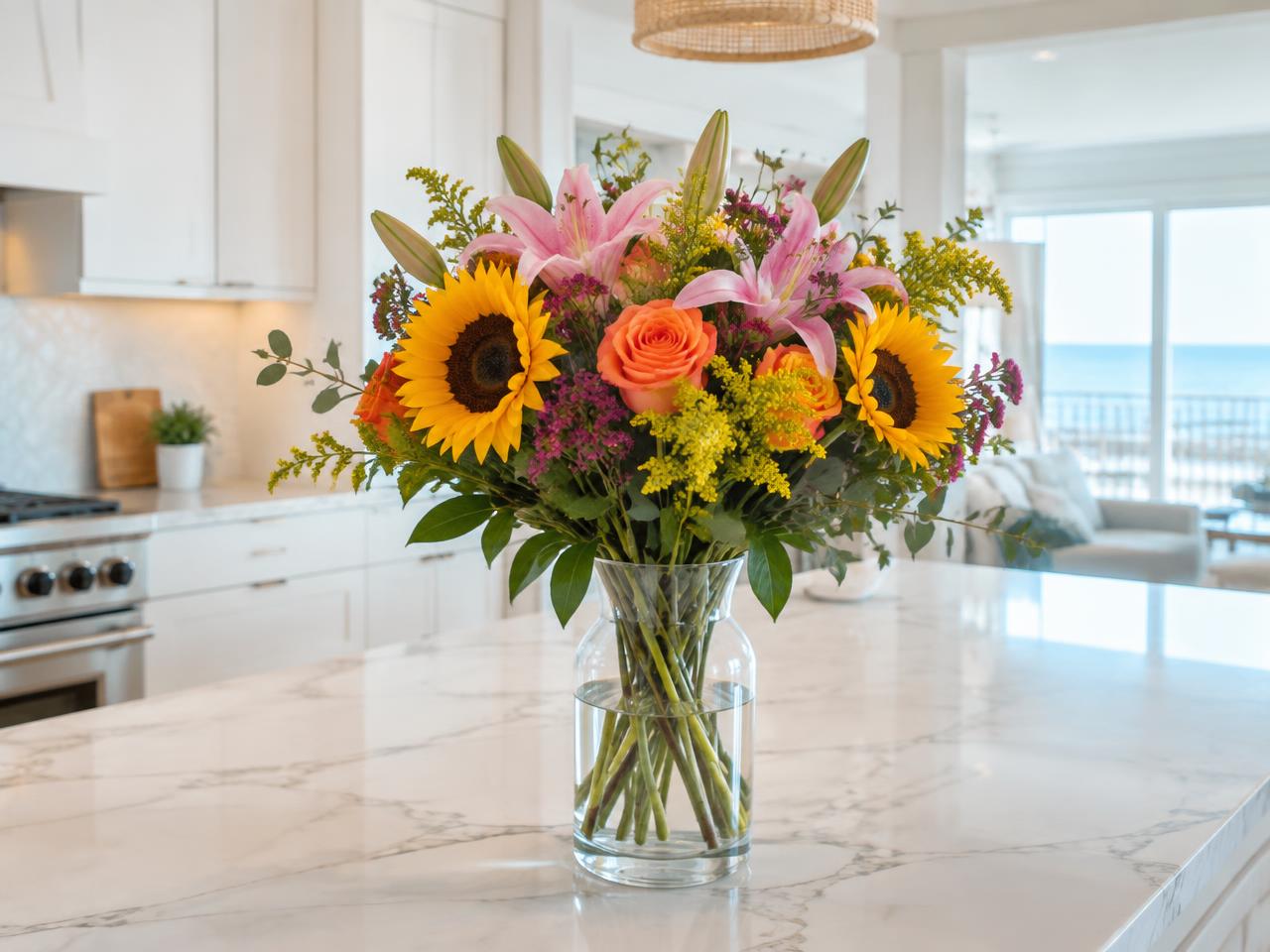 Flowers & Floral Arrangements at a vacation rental on the Colorado River