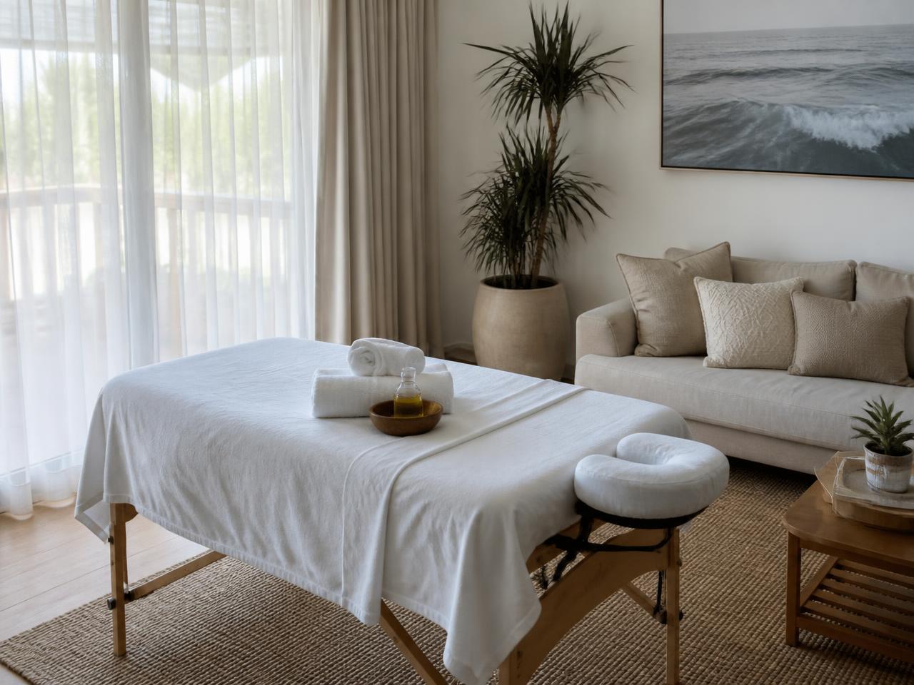 In-Home Massage at a vacation rental on the Colorado River